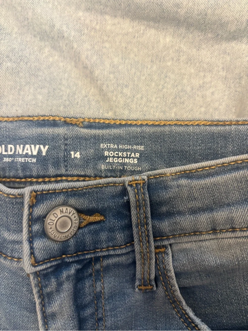 Old Navy girls size 14 denim shorts bundle of 2